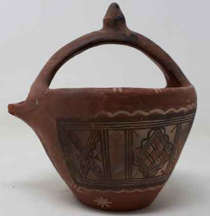 null KABYLIA

Earthenware pot with geometric decoration, n°327 under heel

H.: ????...