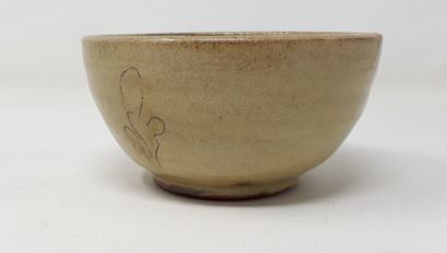 null BALAŸ Pascale

Stoneware bowl with vegetal decoration, signed in hollow and...