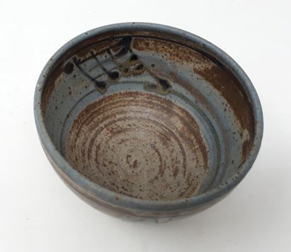 null SCHUSTER R.

Stoneware bowl with crotchet decoration, stamped and n°180 under...