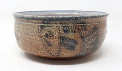 null DRAIST U. & De VIERS W.

Stoneware ramekin with fish decoration, stamped, n°...