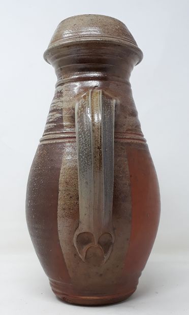 null MAISONNEUVE Odile

Stoneware pitcher with rhombus decoration, signed Fleurac

Height:...