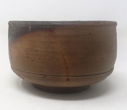 ROUSSEAU Hervé 
Stoneware bowl with flamed...