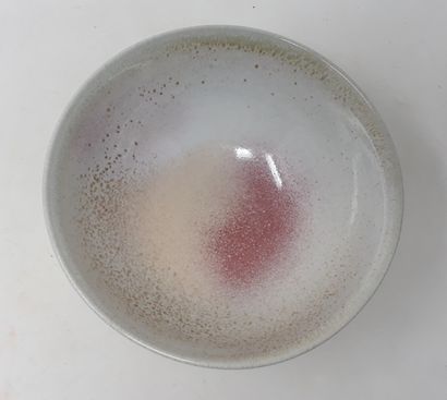 COUSSERAN Serge 
Stoneware bowl with white...