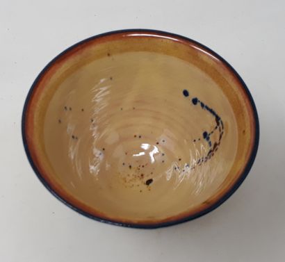 null GAUTHIER Corinne and Philippe

Earthenware bowl with polychrome abstract decoration,...