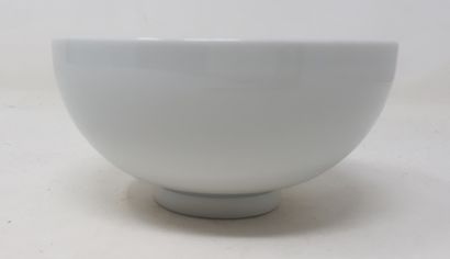  DELANGHE Rudie 
Celadon porcelain bowl, signed and dated 2002 in hollow, n°280 under...