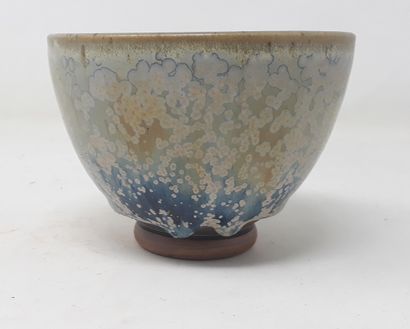 null VOELKEL Patrice

Stoneware bowl with blue and white cover, n°142 under heel

Diameter:...