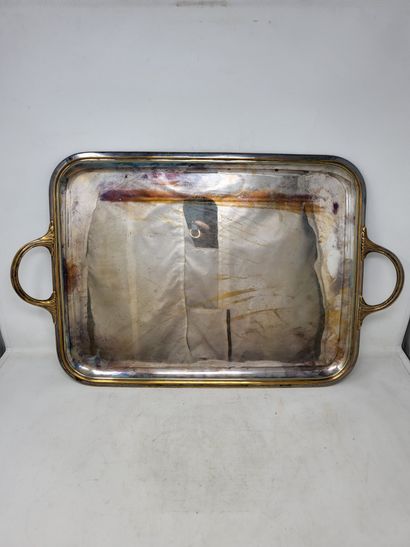 null Rectangular tray with two metal handles

Modern

63 x 39 cm