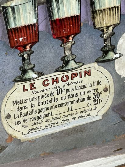 null Machine à sous en bois naturel "Le Chopin"

datée 1913-1914

70,5 x 44,5 x 15...