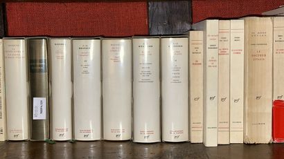  Lot de livres brochés et reliés dont sept volumes de la Pleiade (à prendre à l'étude)...