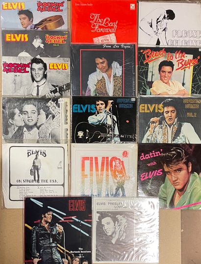 null 15 x Lps - Elvis Presley, Lives, alternative Versions, Unpublished Versions,...