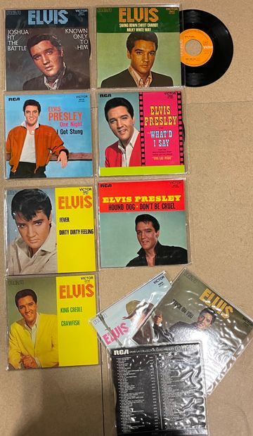 null 7 x 7'' - Elvis Presley, "RCA Collection" series


French Pressings


VG+ to...