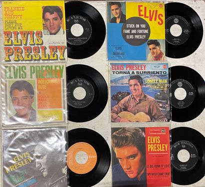 null Six disques Ep/45 T - Elvis Presley

Pressages italiens

VG+ à EX; VG+ à EX