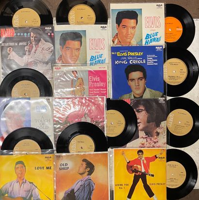 null Onze disques 45 T - Elvis Presley

Pressages australiens

VG+ à NM; VG+ à N...