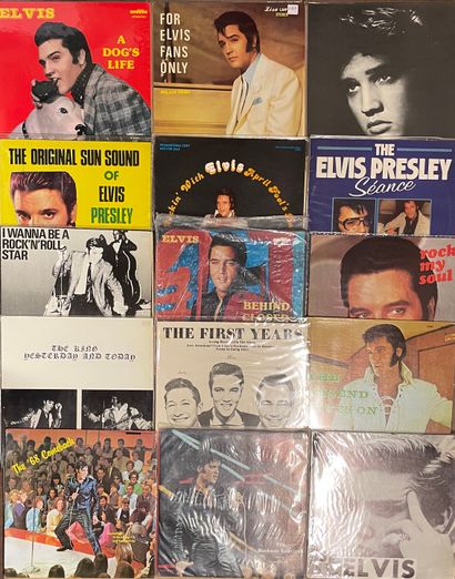 null Quinze disques 33 T- Elvis Presley live, versions alternatives, inédits, éditions...