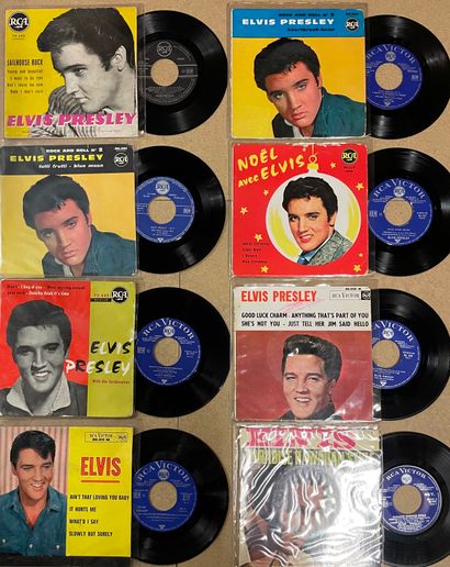 null Huit disques Ep - Elvis Presley

Pressages français

VG à EX (feutre rouge sur...