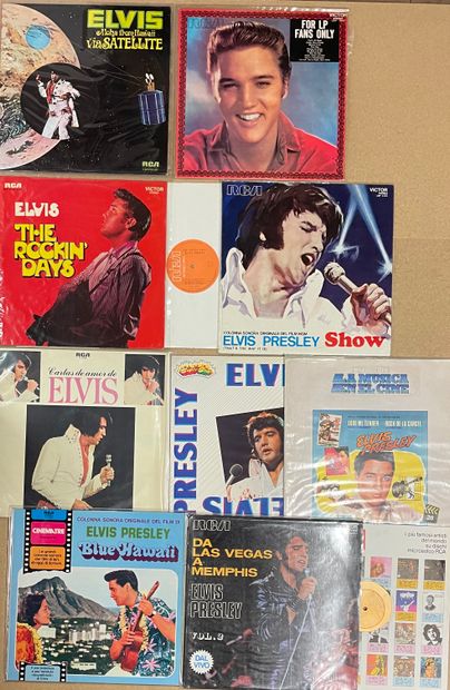 null Neuf disques 33 T - Elvis Presley

Pressages espagnols, grecs et italiens

VG+...