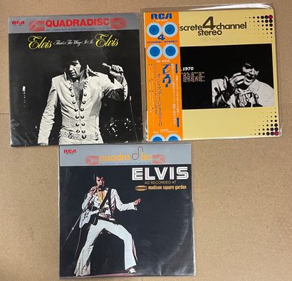 null 3 x Lps - Elvis Presley


Quadraphonic Japanese Pressings


VG+ to NM; VG+ to...