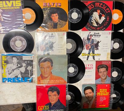 null Dix disques Ep/45 T - Elvis Presley

Pressages espagnols

VG à NM; VG à NM