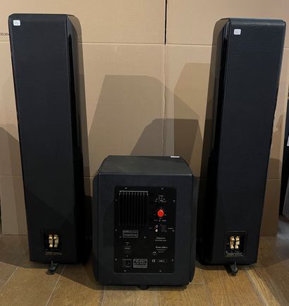 null Ensemble d'enceintes SONUS FABER comprenant:

- deux enceinte 8 ohm, Concerto...