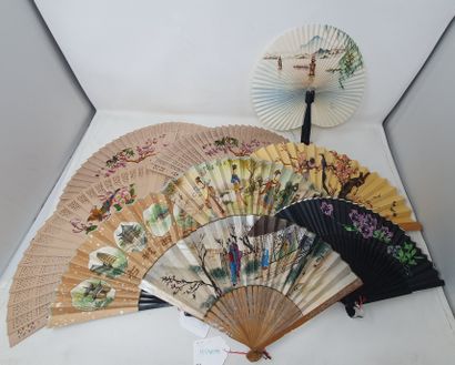null Lot of nine fans

China, 20th century