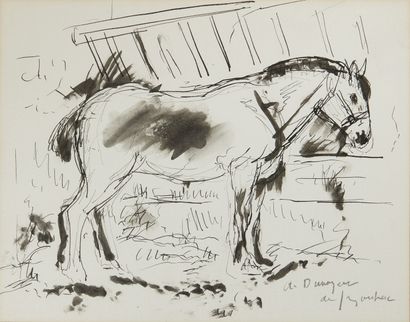 ANDRÉ DUNOYER DE SEGONZAC André Albert Marie DUNOYER de SEGONZAC (1884-1974)

Horse...