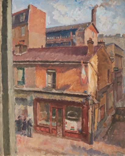 bertrand py Bertrand PY (1895-1973) 

Stores and factories

Oil on canvas, signed...