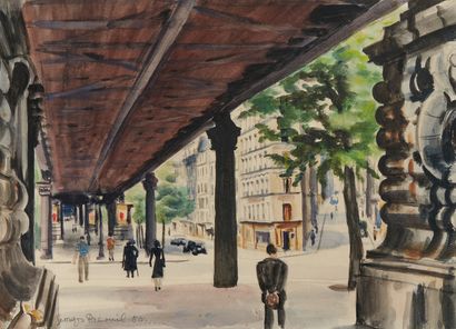 Georges PACOUIL Georges PACOUIL (1903-1996)

Under the subway boulevard de la Chapelle...