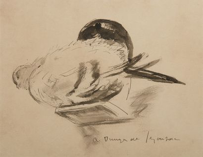 ANDRÉ DUNOYER DE SEGONZAC André Albert Marie DUNOYER de SEGONZAC (1884-1974)

A Pigeon

Pen...