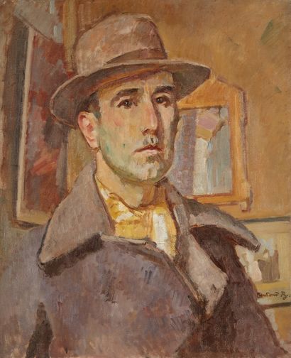 bertrand py Bertrand PY (1895-1973) 

Presumed self-portrait

Oil on canvas, signed...