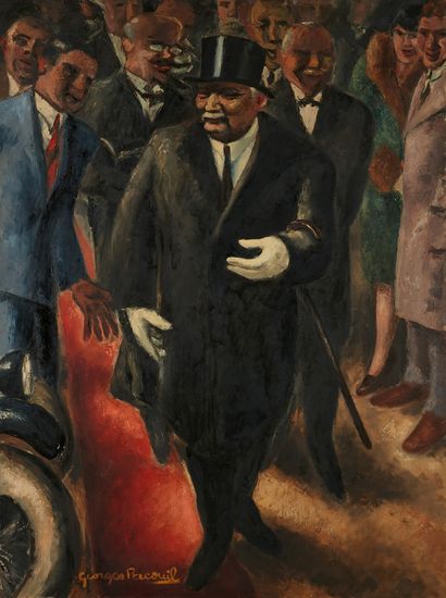 Georges PACOUIL 
Georges PACOUIL (1903-1996) 




Inauguration 




Oil on canvas,...