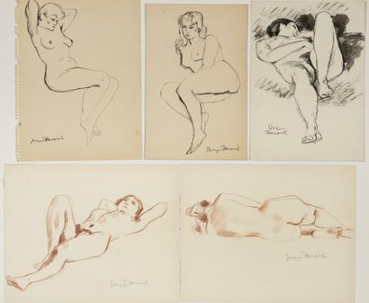 Georges PACOUIL Georges PACOUIL (1903-1996)

Approximately one hundred pen and ink,...