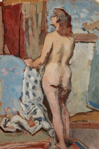bertrand py Bertrand PY (1895-1973)

Nude in the studio

Oil on canvas, signed lower...