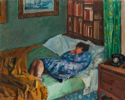 Georges PACOUIL Georges PACOUIL (1903-1996)

the nap

Oil on canvas, signed lower...