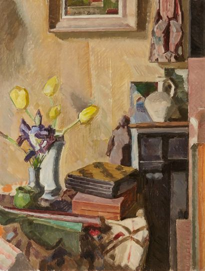 bertrand py Bertrand PY (1895-1973)

The yellow tulips

Oil on canvas, signed top...