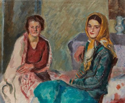 bertrand py Bertrand PY (1895-1973)

The two friends 

Oil on canvas, signed lower...