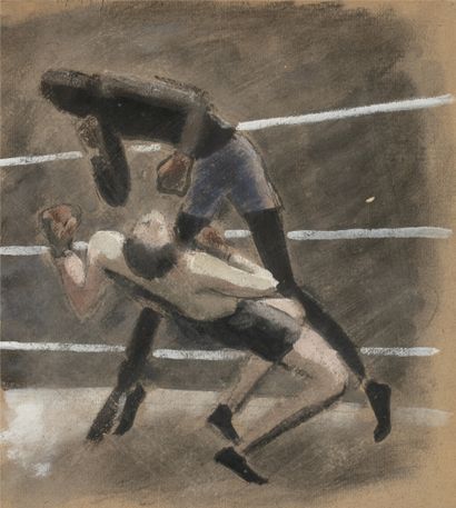 Georges PACOUIL 
Georges PACOUIL (1903-1996)




Set of nineteen works on boxing,...
