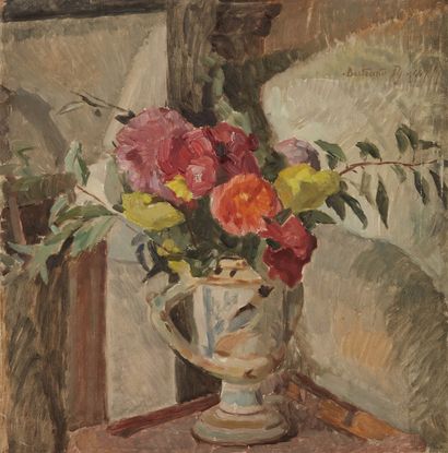 bertrand py Bertrand PY (1895-1973) 

Vase of flowers and peonies

Oil on canvas...
