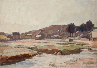 bertrand py Bertrand PY (1895-1973)

Low tide, port of Dahouët, Brittany (Côtes d'Armor)

Oil...