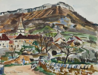 Georges PACOUIL Georges PACOUIL (1903-1996)

Landscape of the Jura

Pair of gouaches...