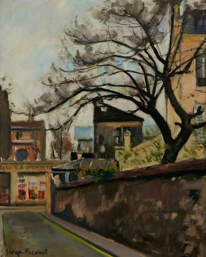Georges PACOUIL Georges PACOUIL (1903-1996)

Street in the district of Belleville...