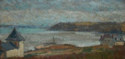 Octave LINET Octave LINET (1870-1962)

Seaside 

Oil on panel, not signed 

20 x...