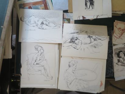 Georges PACOUIL Georges PACOUIL (1903-1996) 

About four hundred and twenty drawings...
