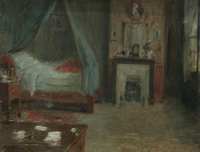 Octave LINET Octave LINET (1870-1962)

The room

Oil on canvas, signed lower left

24...