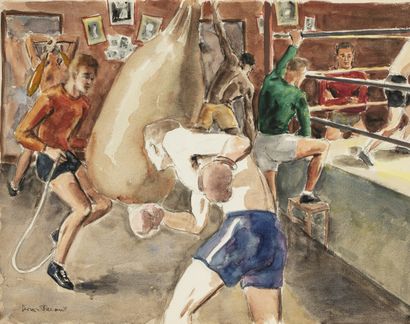 Georges PACOUIL 
Georges PACOUIL (1903-1996)




Set of nineteen works on boxing,...