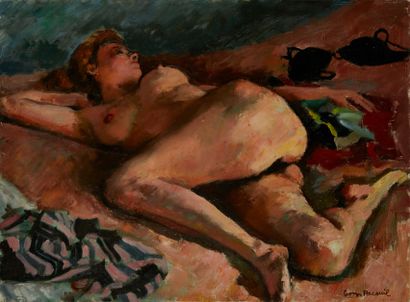Georges PACOUIL Georges PACOUIL (1903-1996)

Reclining Nude

Oil on canvas, signed...