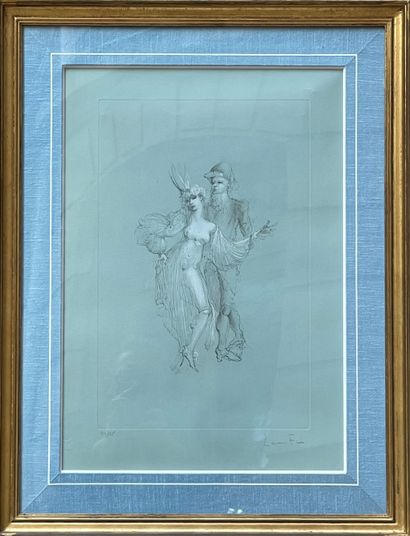 null Leonor FINI (1908-1996)

Dancing couple

Lithograph, signed lower right and...