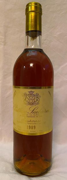 null One (1) bottle, Château Suduiraut, 1989, 1er GCC de Sauternes