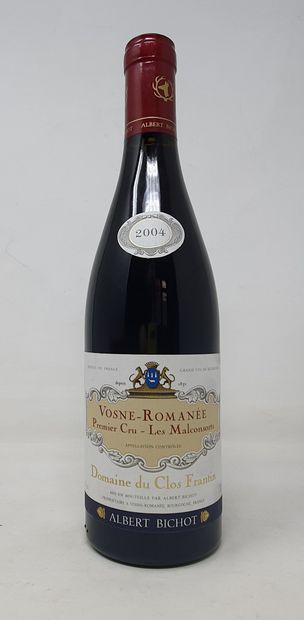 null A bottle (1) - Vosne Romanée rouge, Les Mals Consorts Clos Fantin, 1 er cru,...