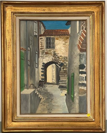 null Modern school

Alley in a village in the South of France

Oil on panel

44 x...