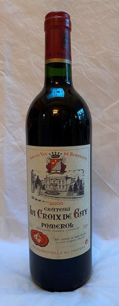 null One (1) bottle, Château La Croix de Gay, 2000, Pomerol